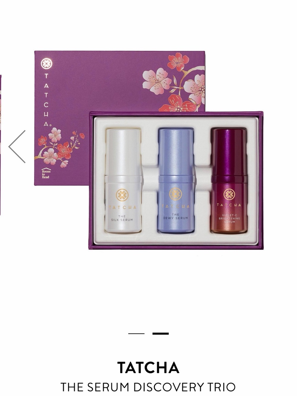 Tatcha The Serum Discovery Serum Trio